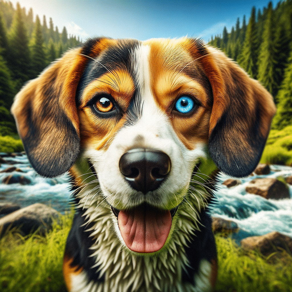 Beagle And Alaskan Husky Mix