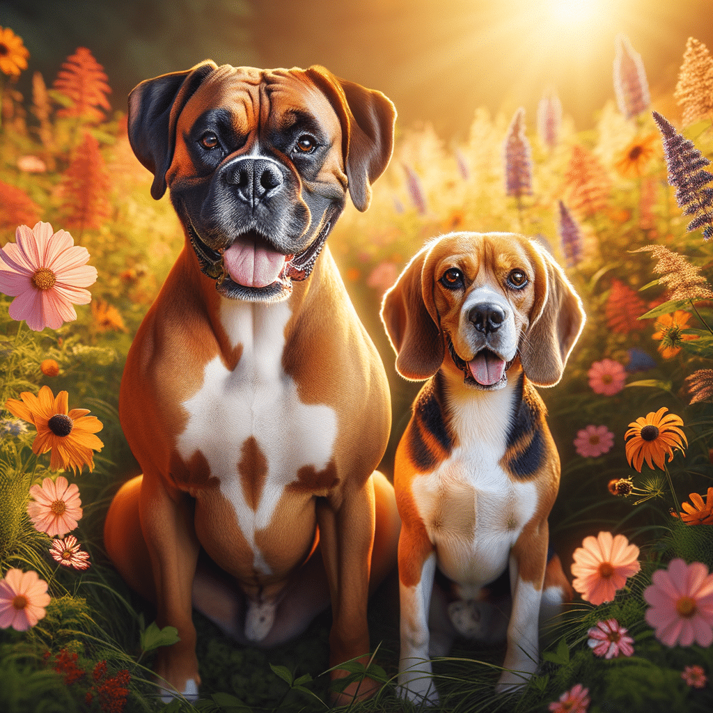 Beagle And Boxer Mix