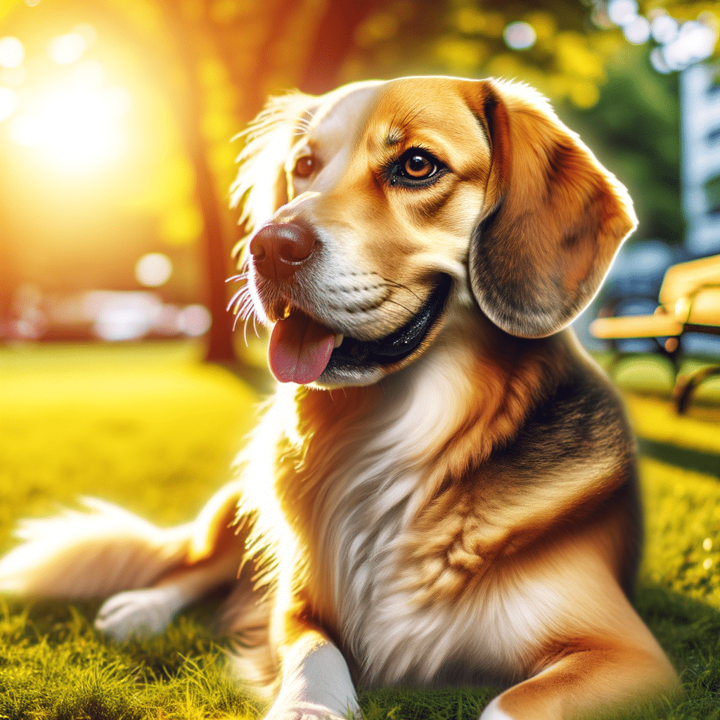 Beagle And Golden Retriever Mix
