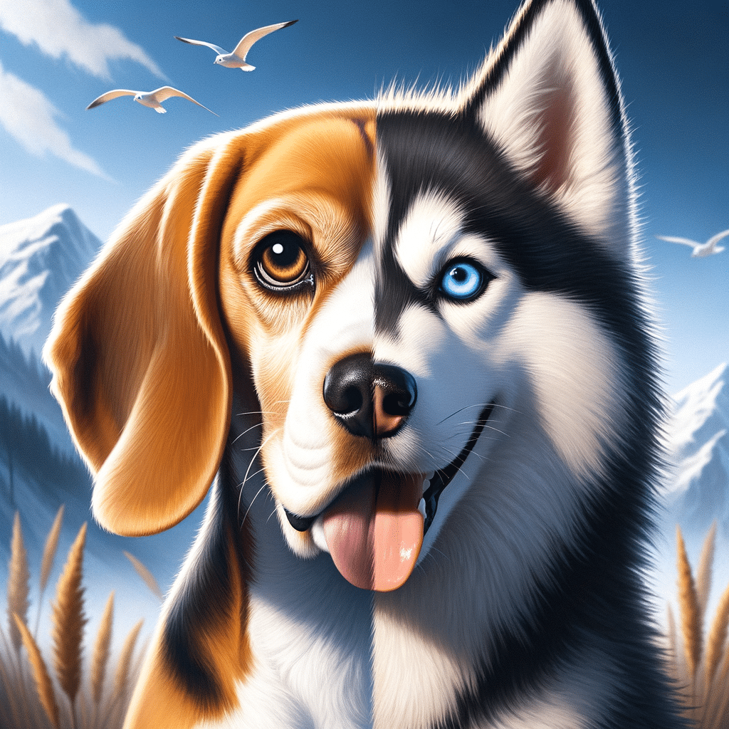Beagle And Siberian Husky Mix