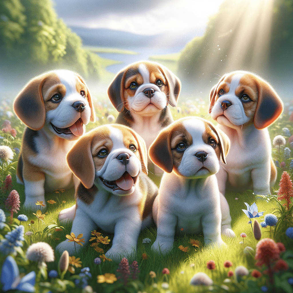 Beagle Bulldog Mix Puppies