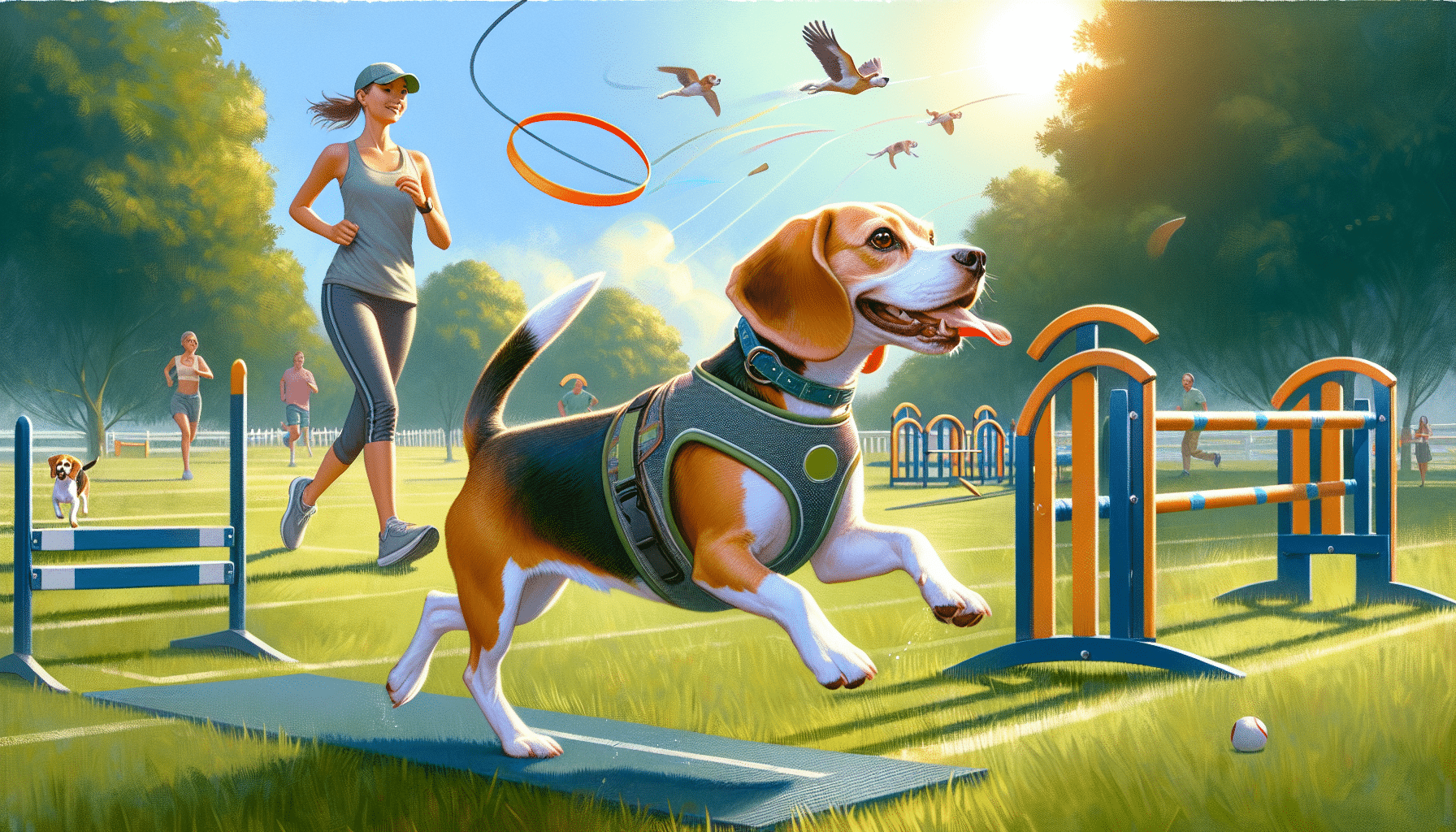 Beagle Exercise