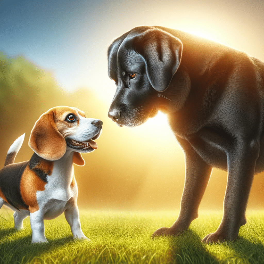 Beagle Vs Black Lab