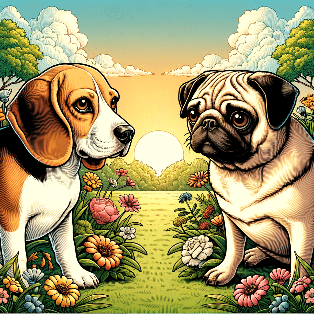 Beagle Vs Pug