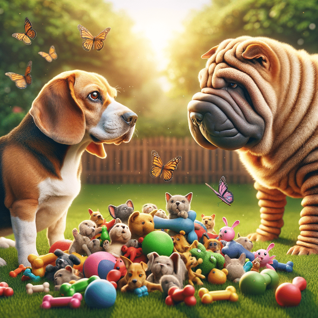 Beagle Vs Shar Pei