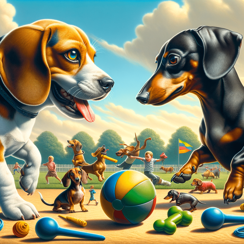 Beagle Vs Weiner Dog