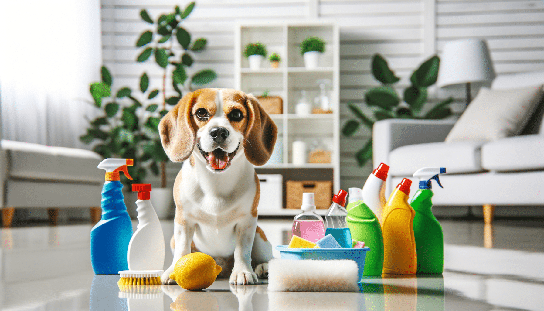 Dog-Safe Cleaning Products for Beagles